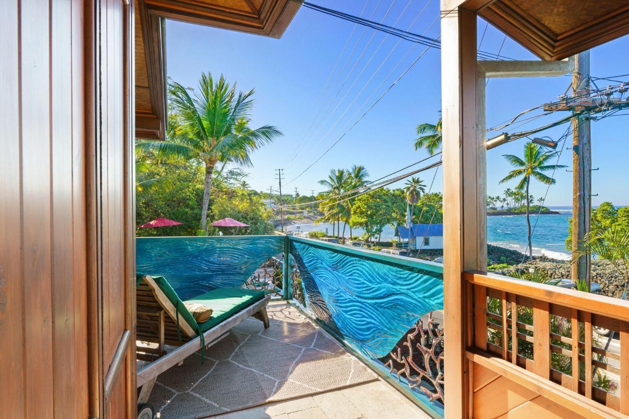 Seaspray Oceanview Apartment Kailua-Kona Exterior photo