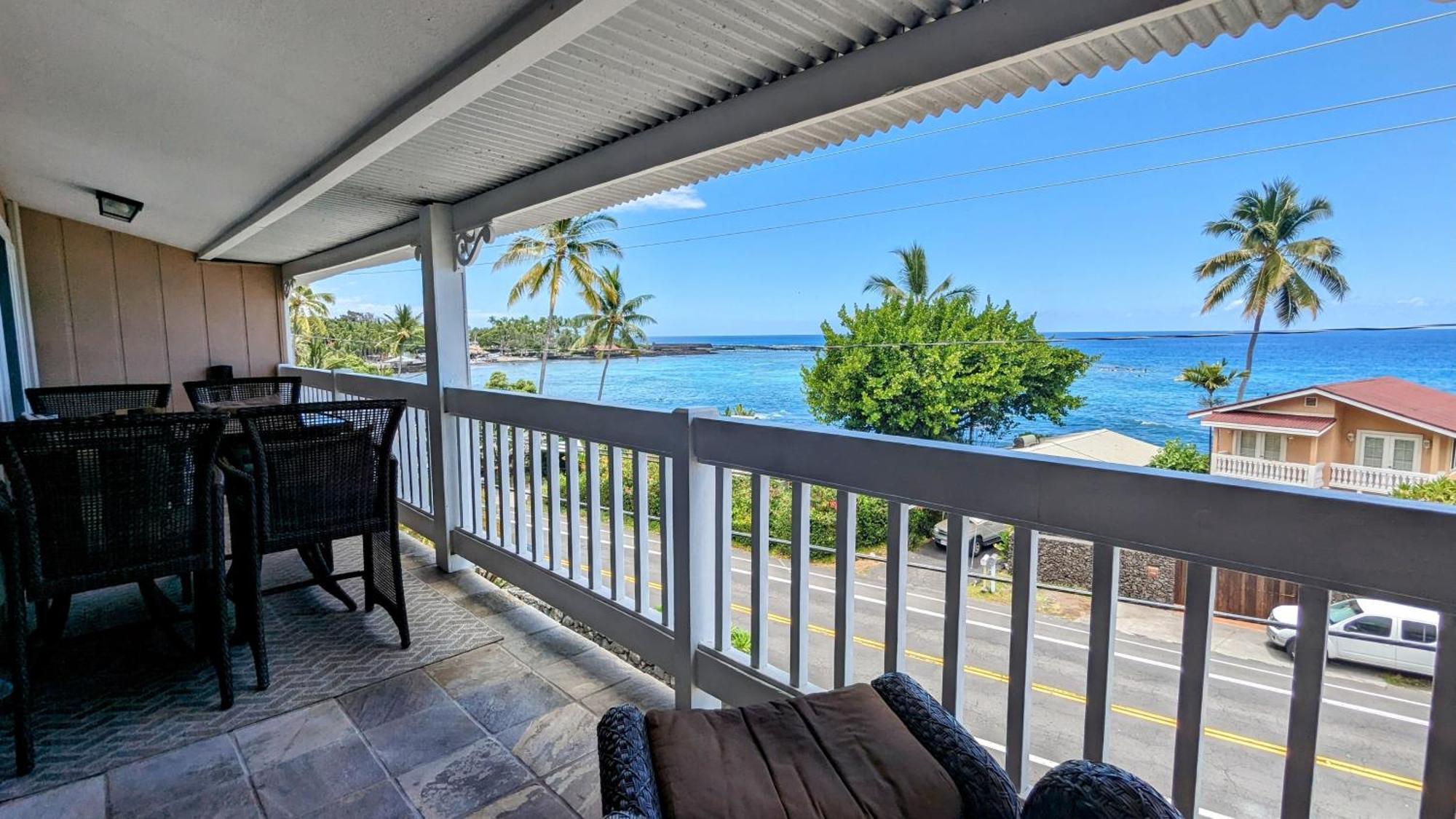 Seaspray Oceanview Apartment Kailua-Kona Exterior photo