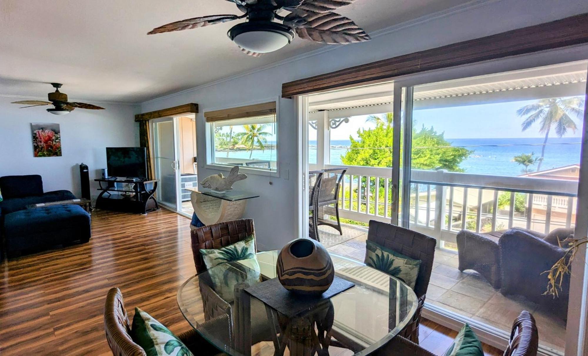 Seaspray Oceanview Apartment Kailua-Kona Exterior photo